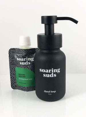 Foaming Liquid Hand Soap Set-Manic Melon