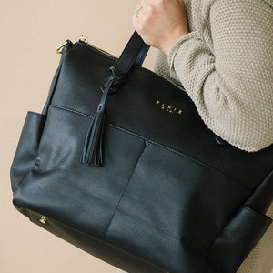 Aberdeen Leather Bag - Ebony