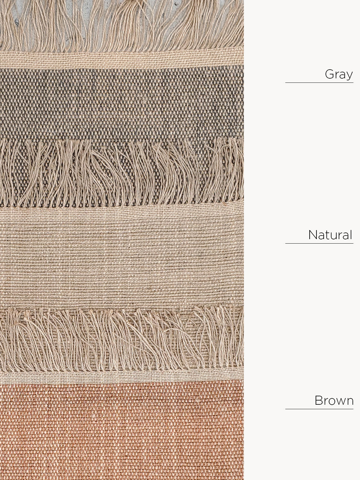 Metanoia Wellness - All Goldilocks Jute Rug Colors