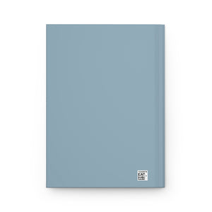 Metanoia Wellness - Blue Grey Hardcover Journal - Back View