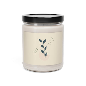 Metanoia Wellness - Blue Leaves Scented Soy Wax Candle - Closed