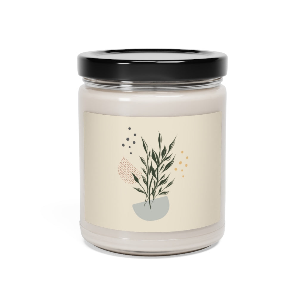 Metanoia Wellness - Branches in Bowl Scented Soy Wax Candle - Closed