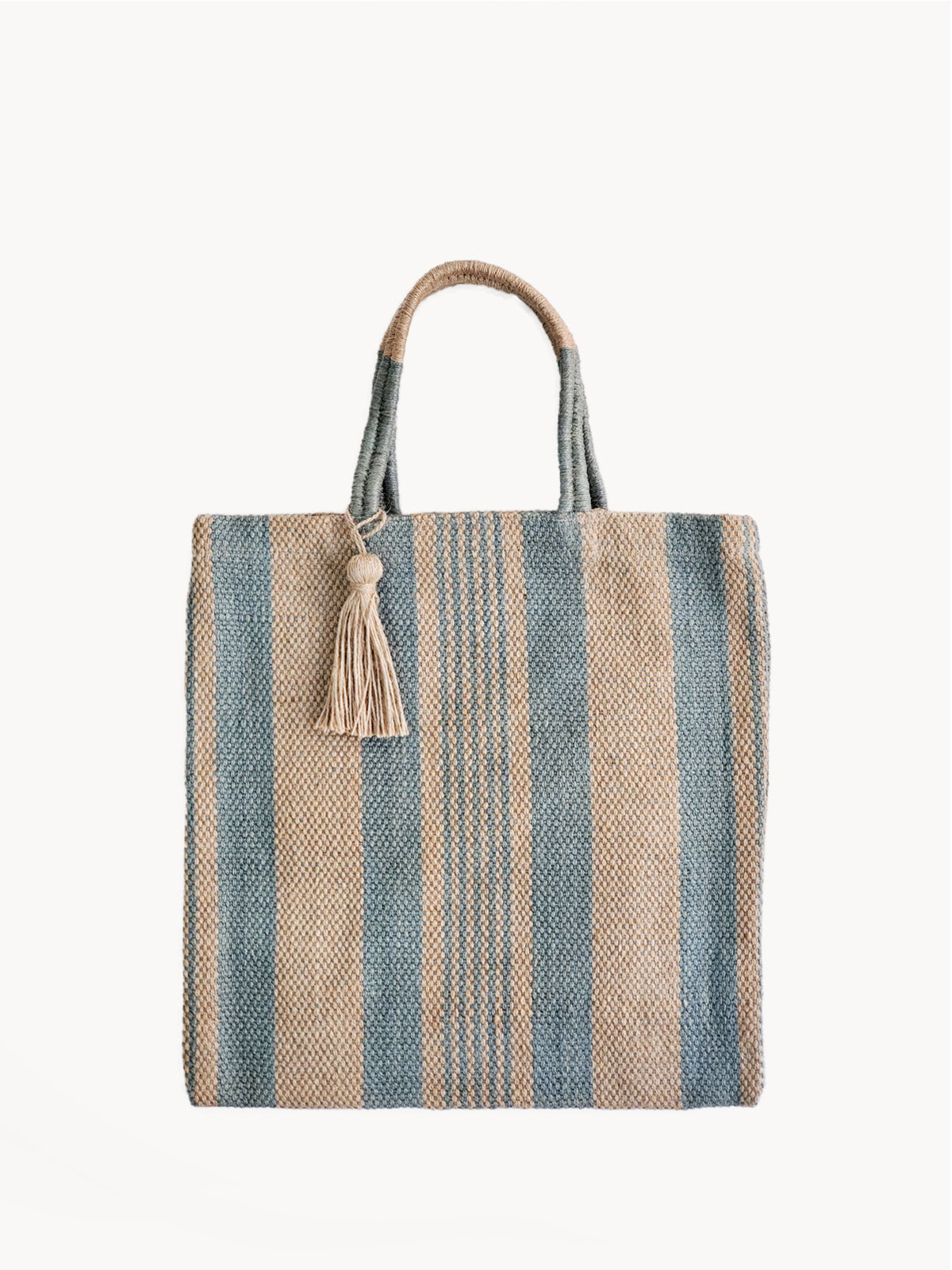 Metanoia Wellness - Dora Jute Tote Bag - Pale Green