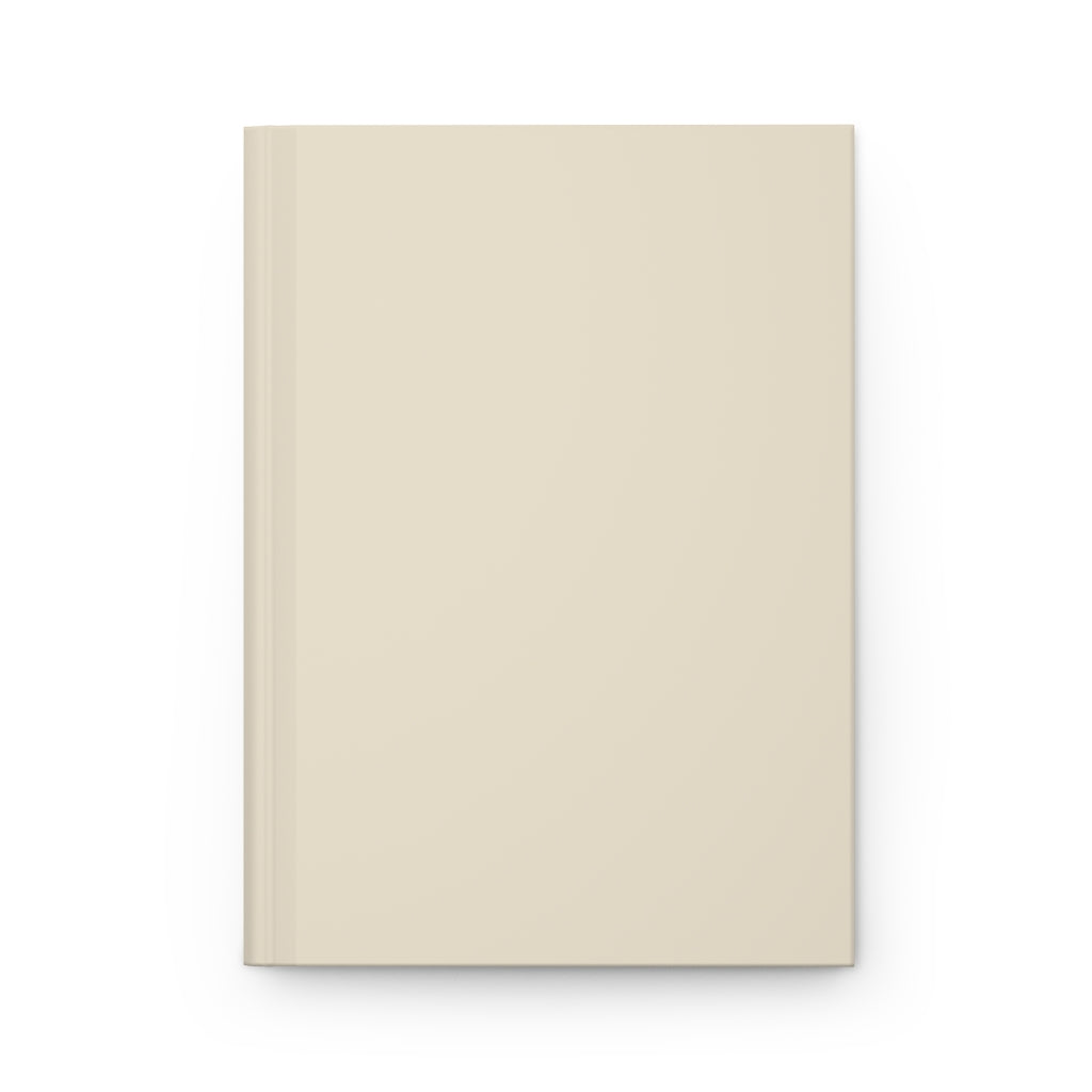 Metanoia Wellness - Ecru Hardcover Journal - Front View