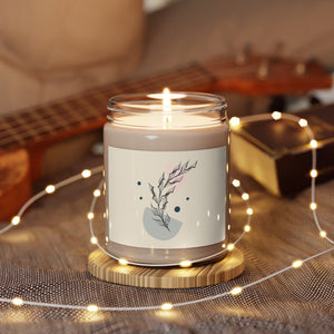 Metanoia Wellness - Half Moon Branch Scented Soy Wax Candle - In Use