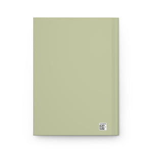 Metanoia Wellness - Olive Hardcover Journal - Back View