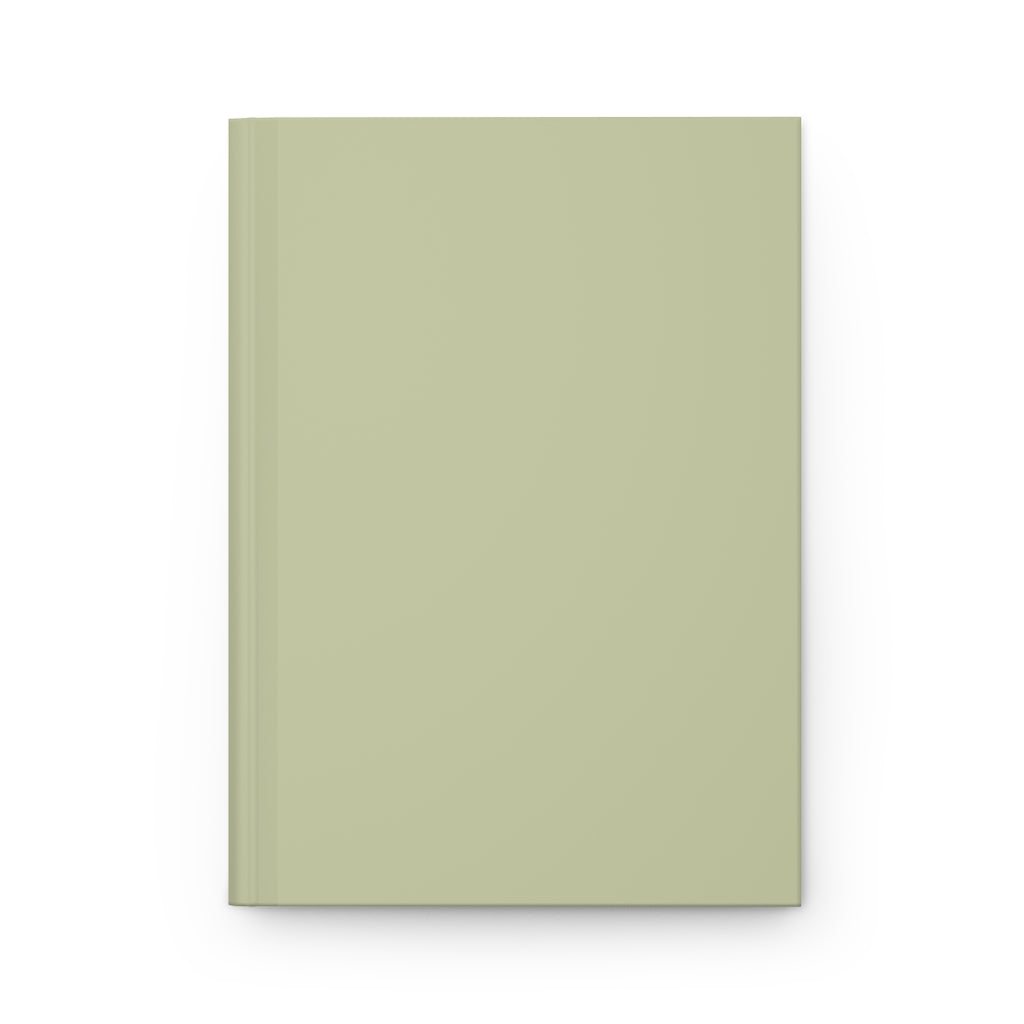 Metanoia Wellness - Olive Hardcover Journal - Front View