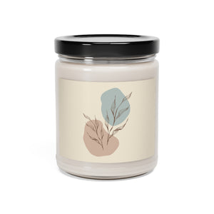 Metanoia Wellness - Sepia Leaves Scented Soy Wax Candle - Closed