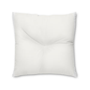 Metanoia Wellness - Square Tufted Floor Pillow - Cream - 30x30