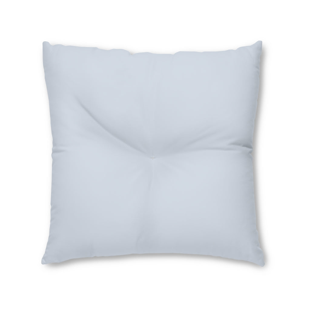 Metanoia Wellness - Square Tufted Floor Pillow - Powdered Blue - 30x30