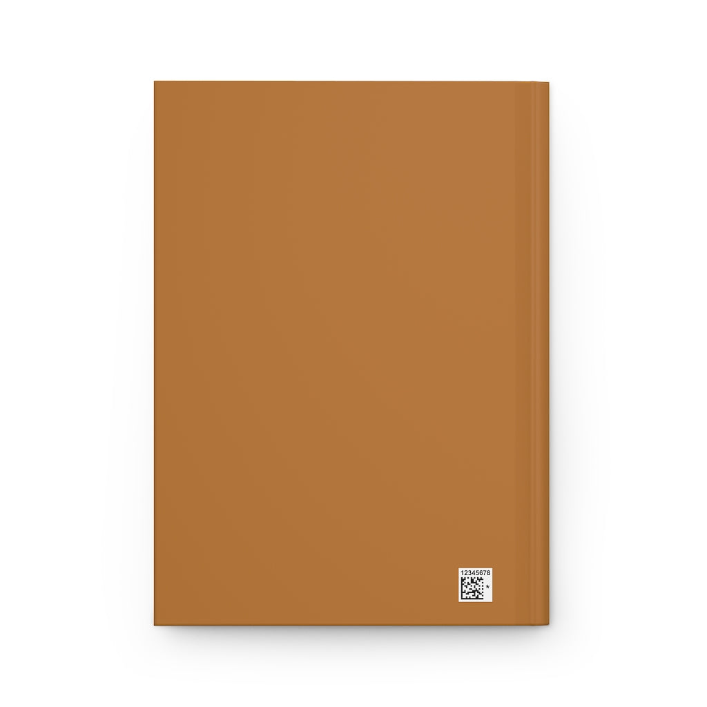 Metanoia Wellness - Terracotta Hardcover Journal - Back View