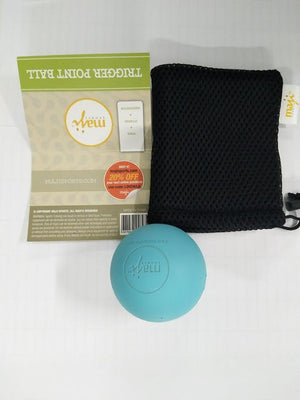 Natural Rubber Trigger Point Ball - Teal