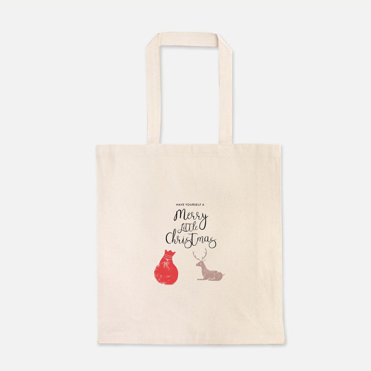 Heavy Cotton Tote Bag – Merry Little Christmas