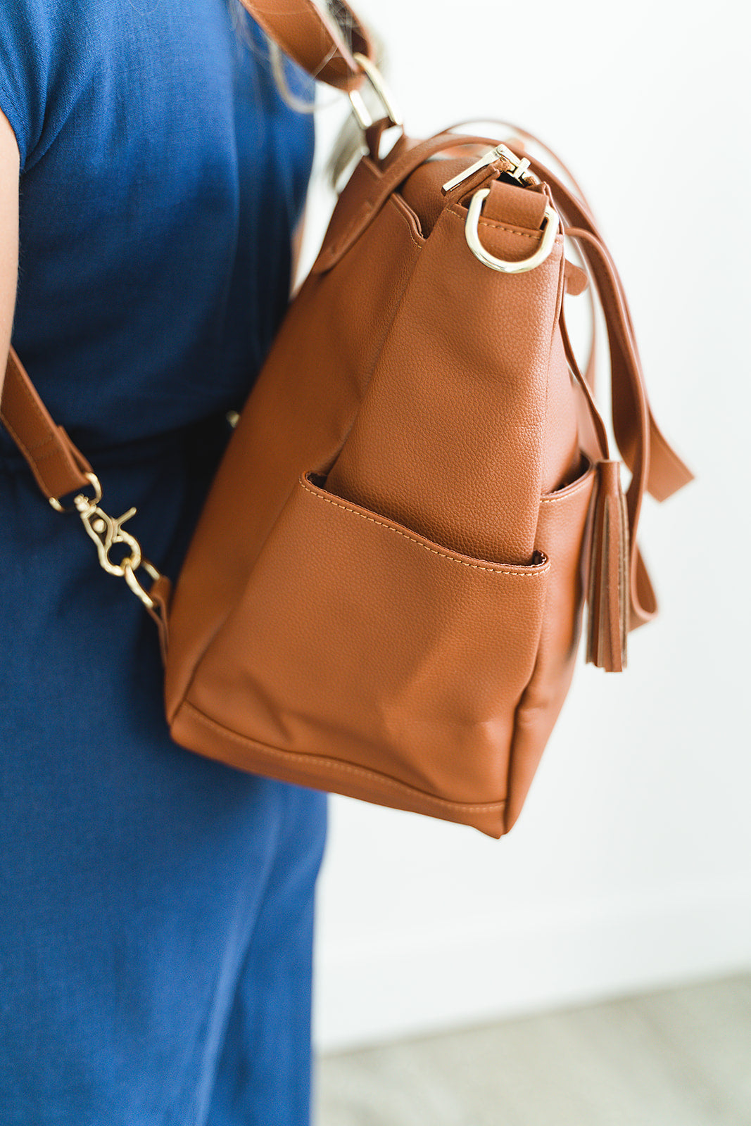 Aberdeen Leather Bag - Saddle