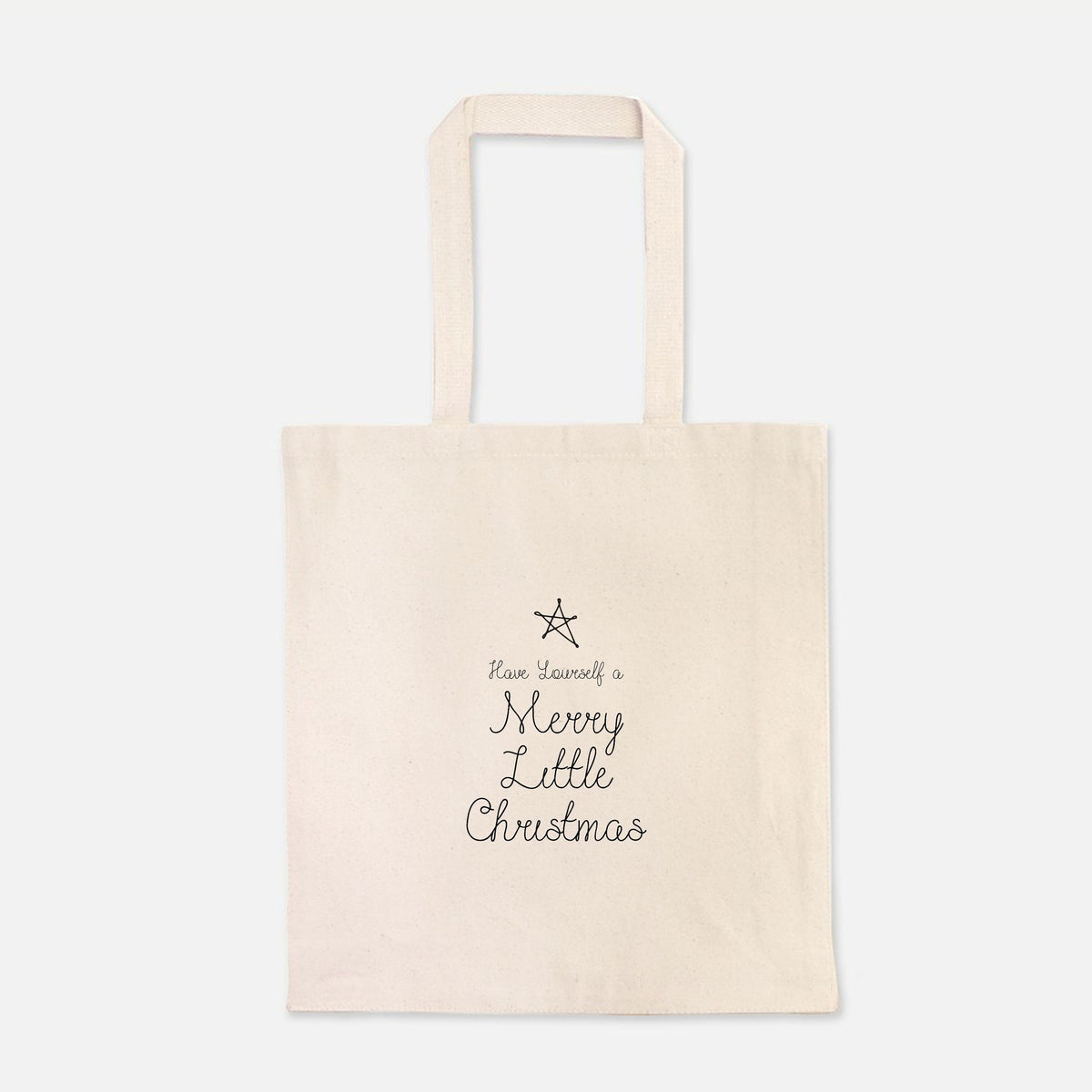 Heavy Cotton Tote Bag – Merry Little Christmas