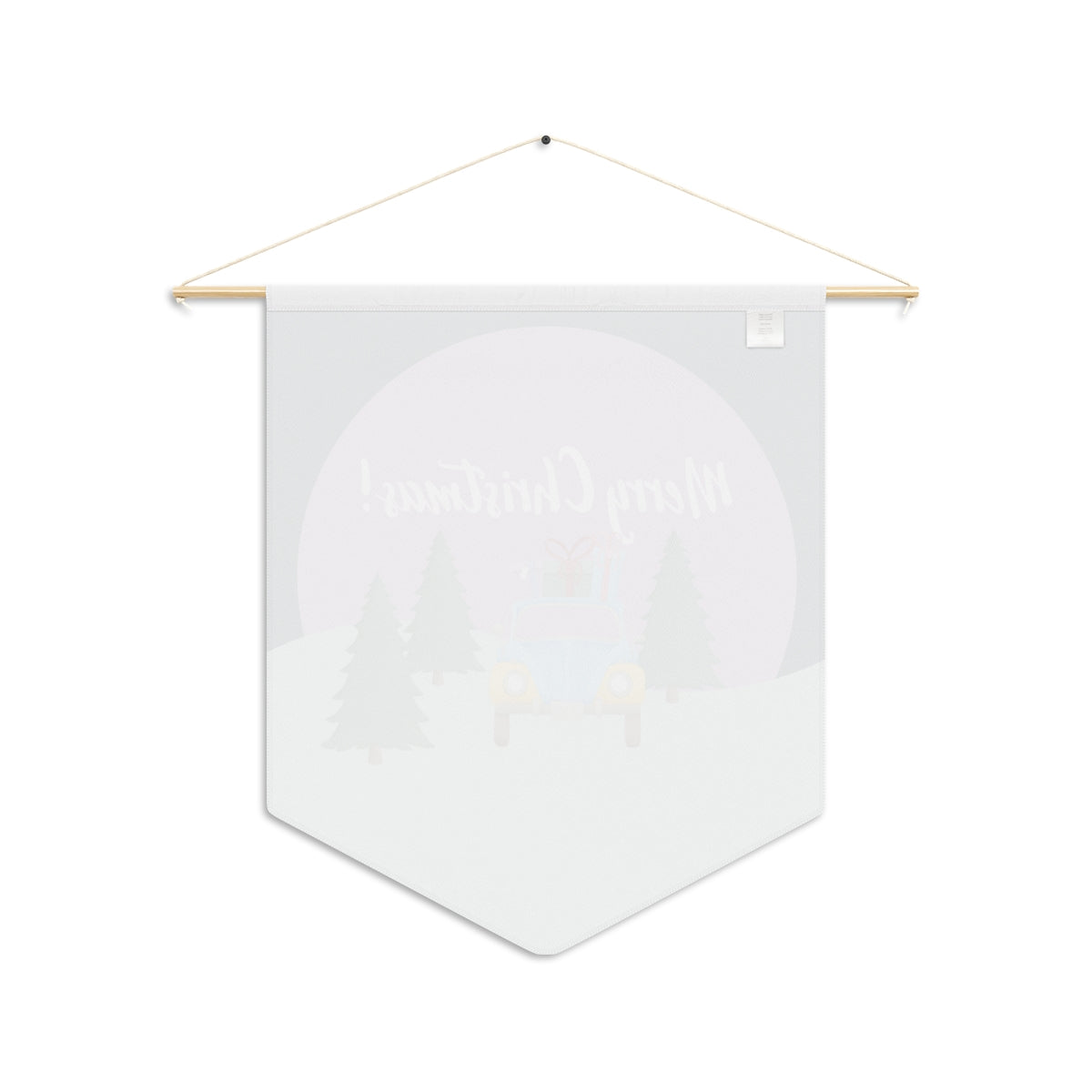 Holiday Pennant - Merry Christmas Nighttime