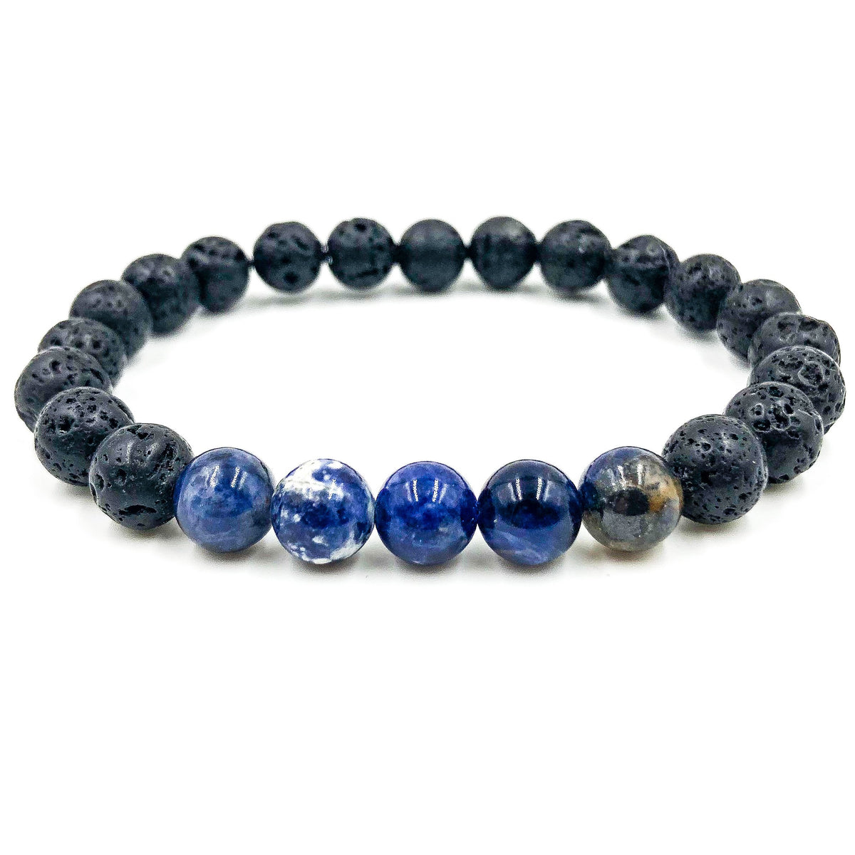 Grove - Blue Sodalite &amp; Lava Rock