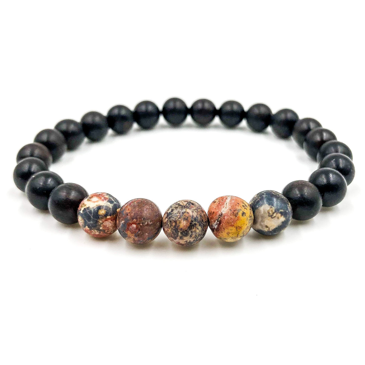 Grove - Leopard Skin Jasper &amp; Blackwood