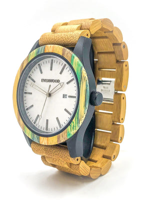 Multi Bamboo Inverness Watch - Limited Edition