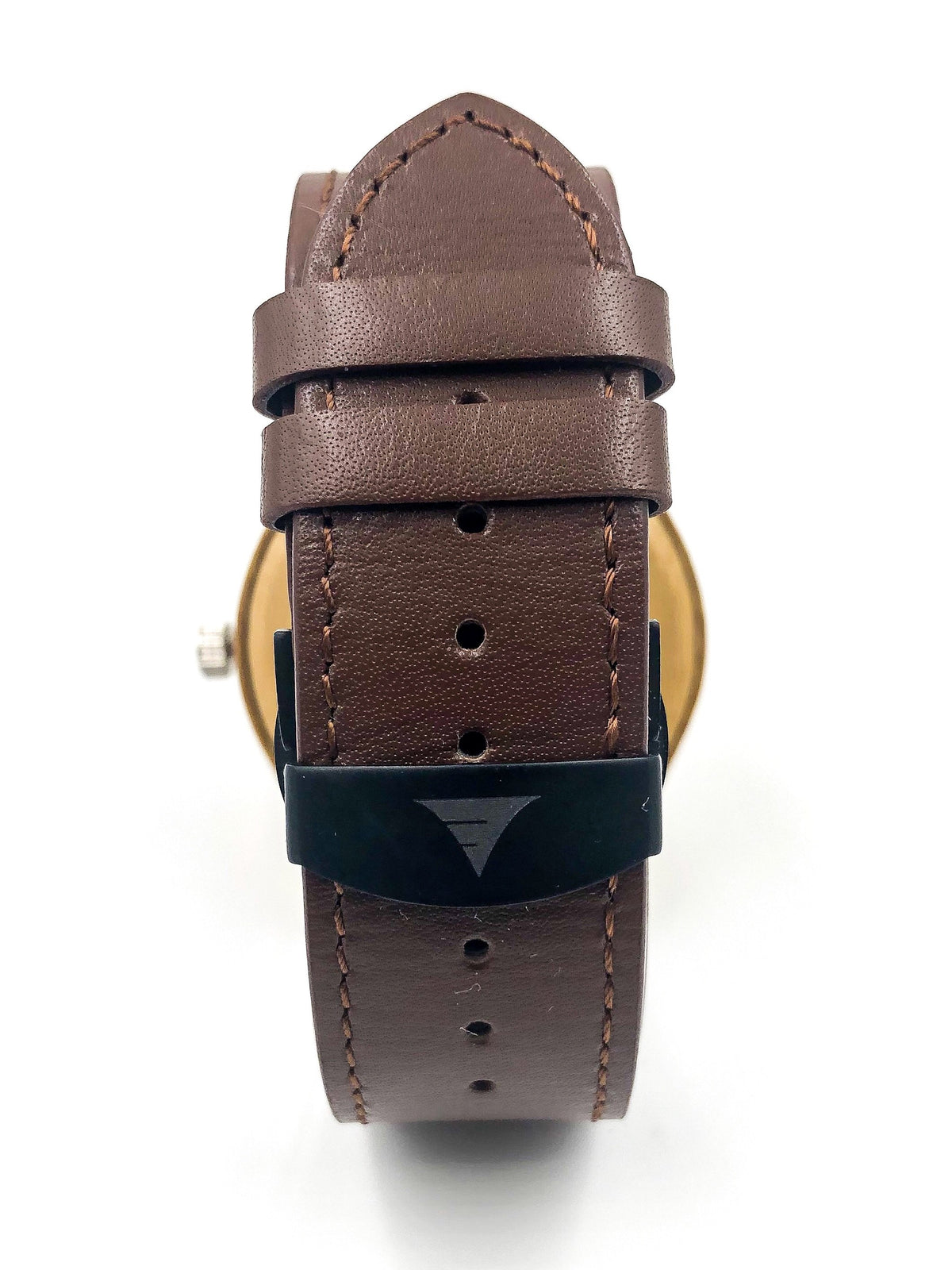 Kylemore - Bamboo Brown Leather Watch