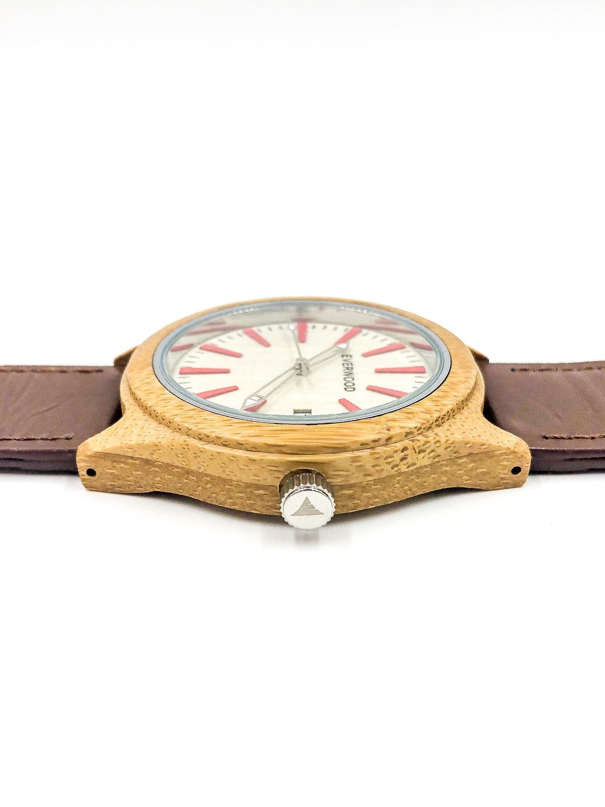 Kylemore - Bamboo Brown Leather Watch