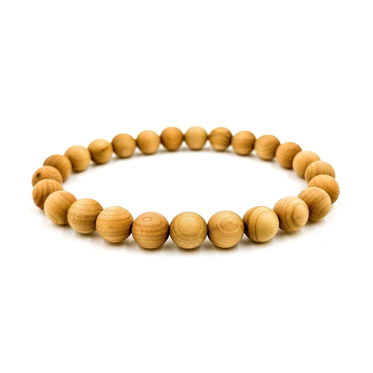 Union - Cedar Wood Mala Beaded Bracelet