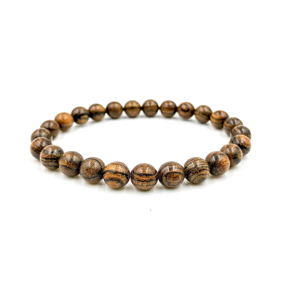 Union - Tigerskin Sandalwood Mala Beaded Bracelet