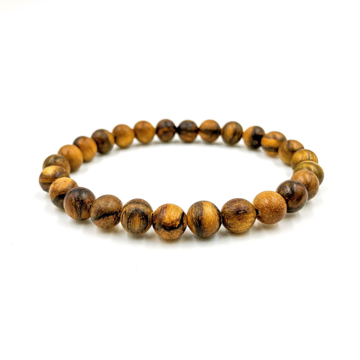 Union - Dark Brown Sandalwood Mala Beaded Bracelet