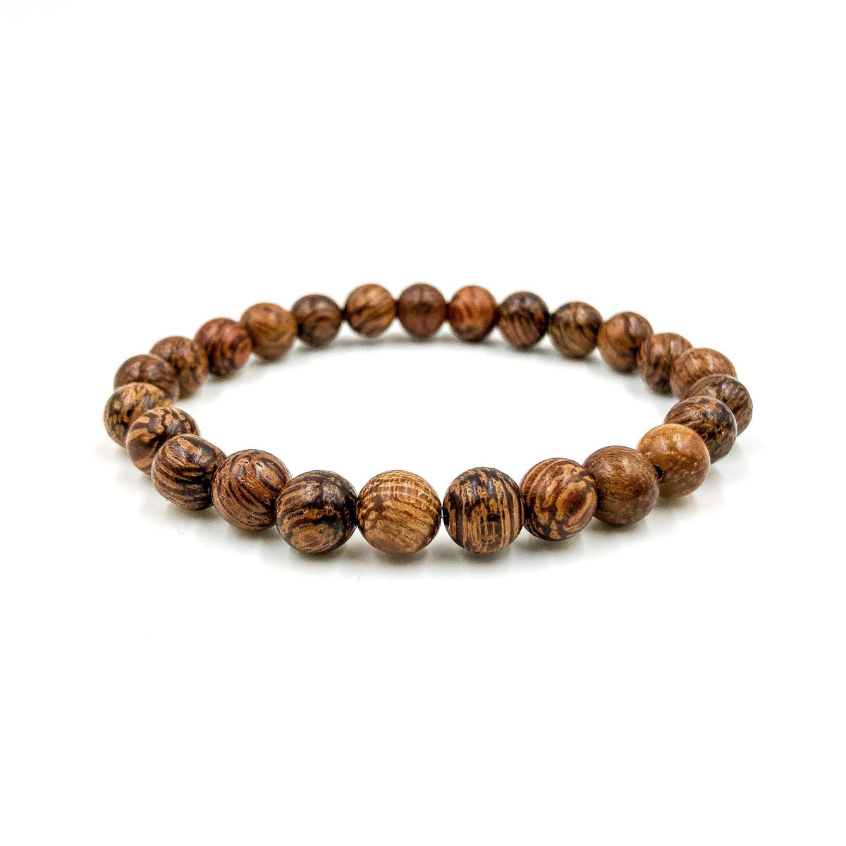 Union - Coconut Palm Wood Mala Beaded Bracelet