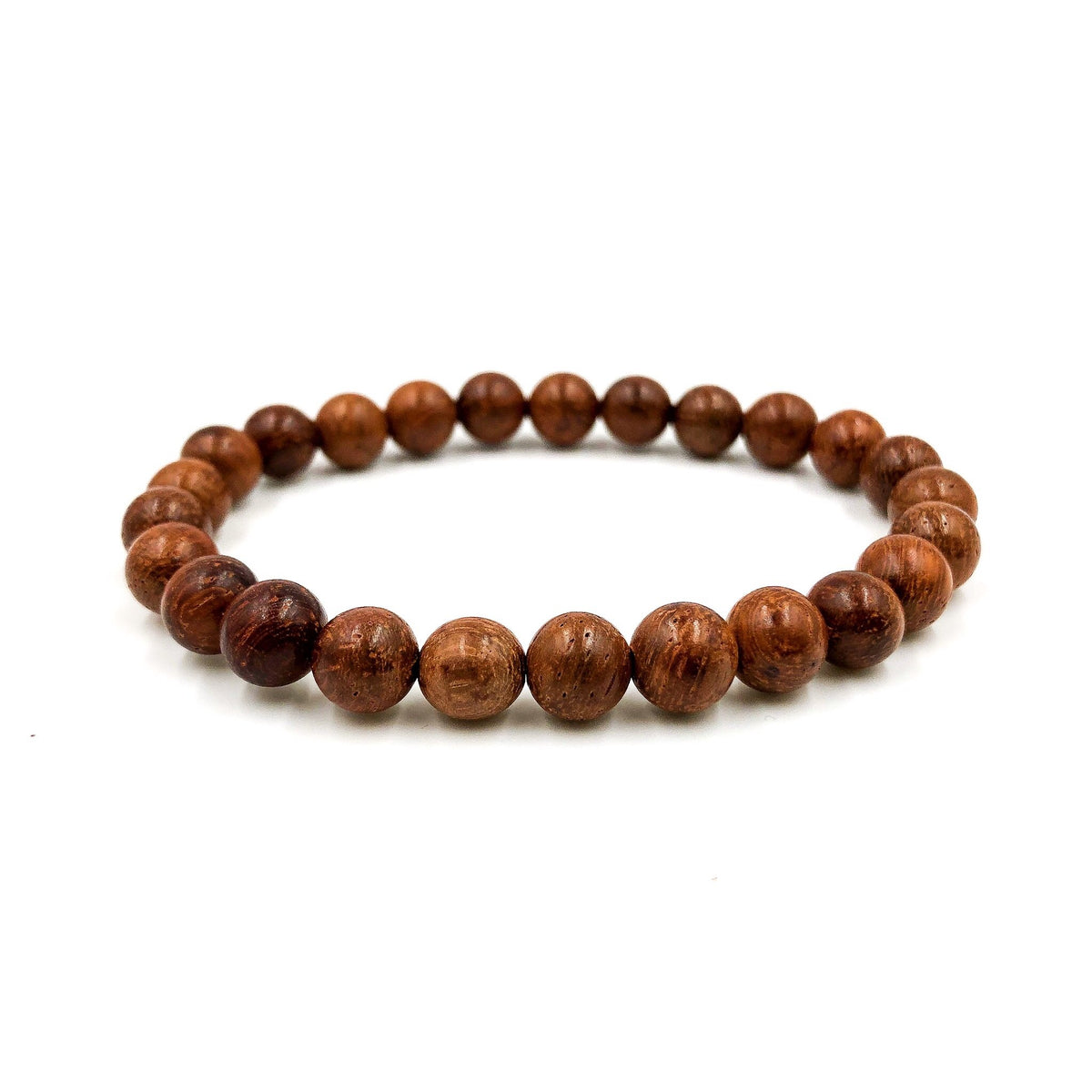 Union - Red Rosewood Mala Beaded Bracelet
