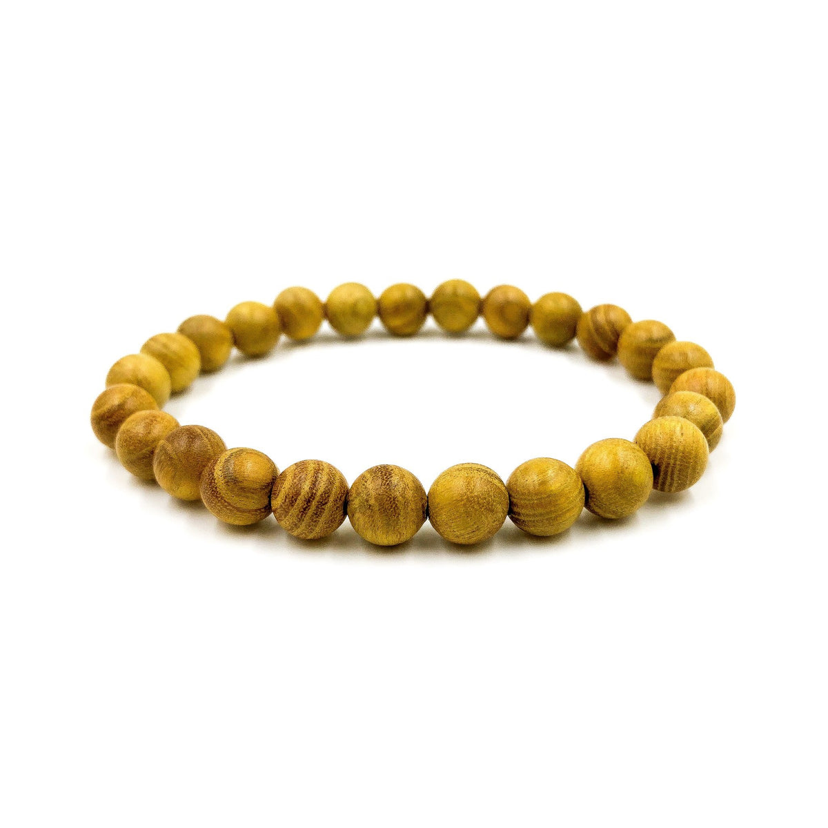 Union - Yellow Sandalwood Mala Beaded Bracelet