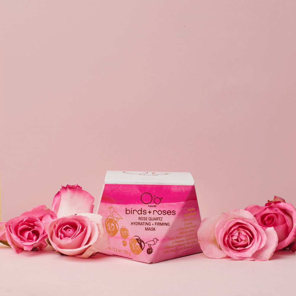 Birds &amp; Roses Rose Quartz Hydrating &amp; Firming Mask