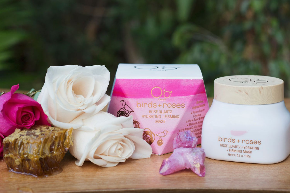 Birds &amp; Roses Rose Quartz Hydrating &amp; Firming Mask