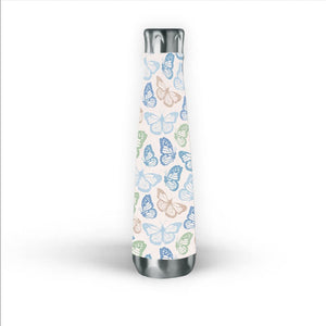 Blue Butterfly Water Bottle