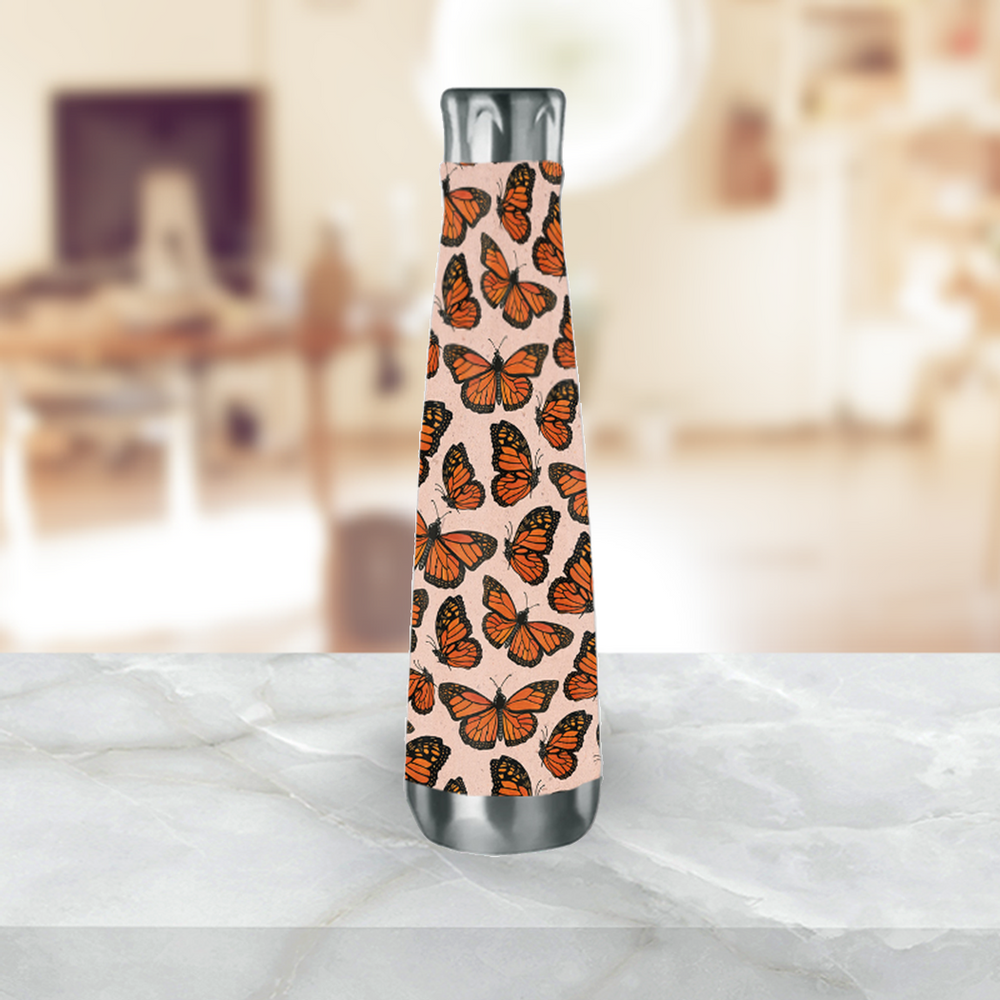 Monarch Butterfly Water Bottle