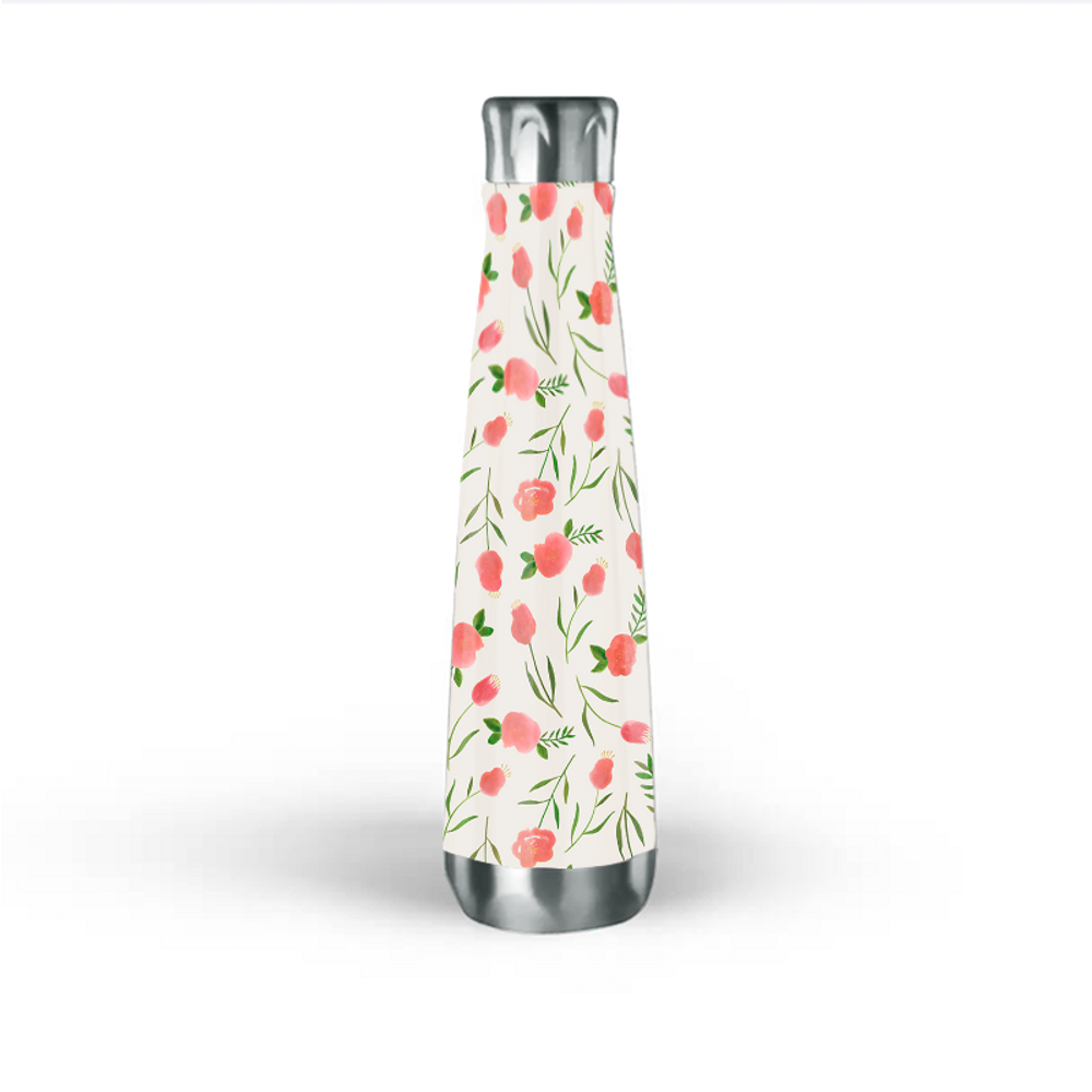 Spring Watercolor Water Bottle