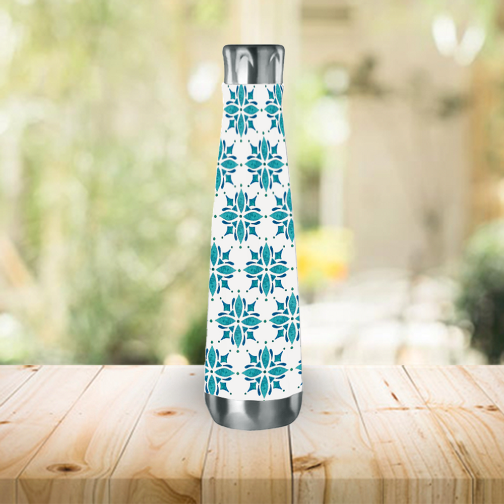 Teal Tile Water Bottle
