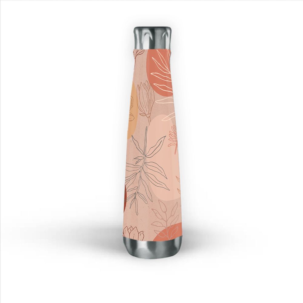 Pink Abstract Desert Water Bottle