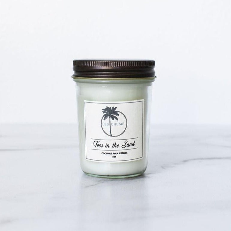 Toes in the Sand Scent Coconut Wax Candle