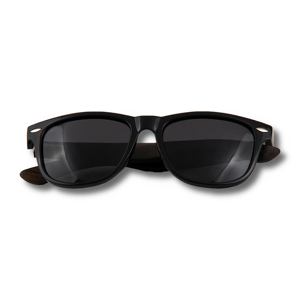 Real Ebony Wood Wanderer Sunglasses by WUDN