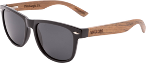 Real Ebony Wood Wanderer Sunglasses by WUDN