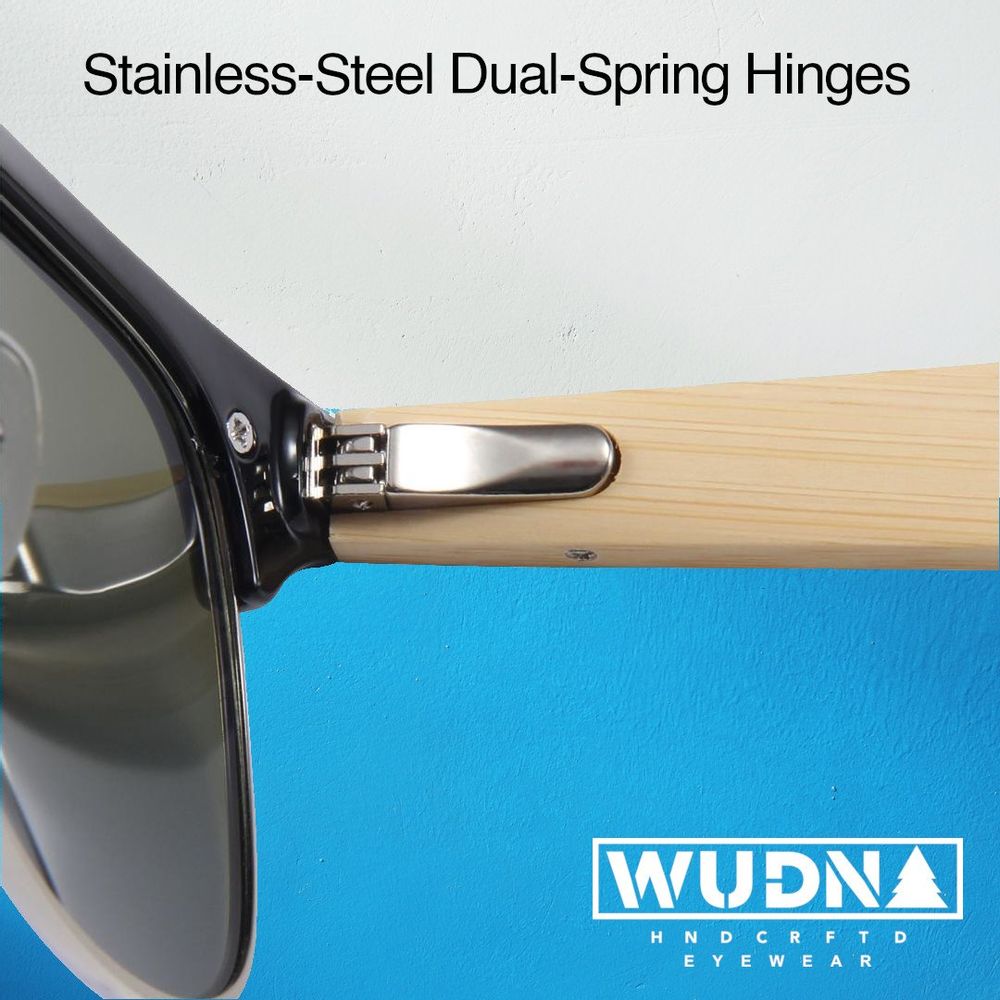 Real Ebony Brow-line Style Retro Shade Sunglasses