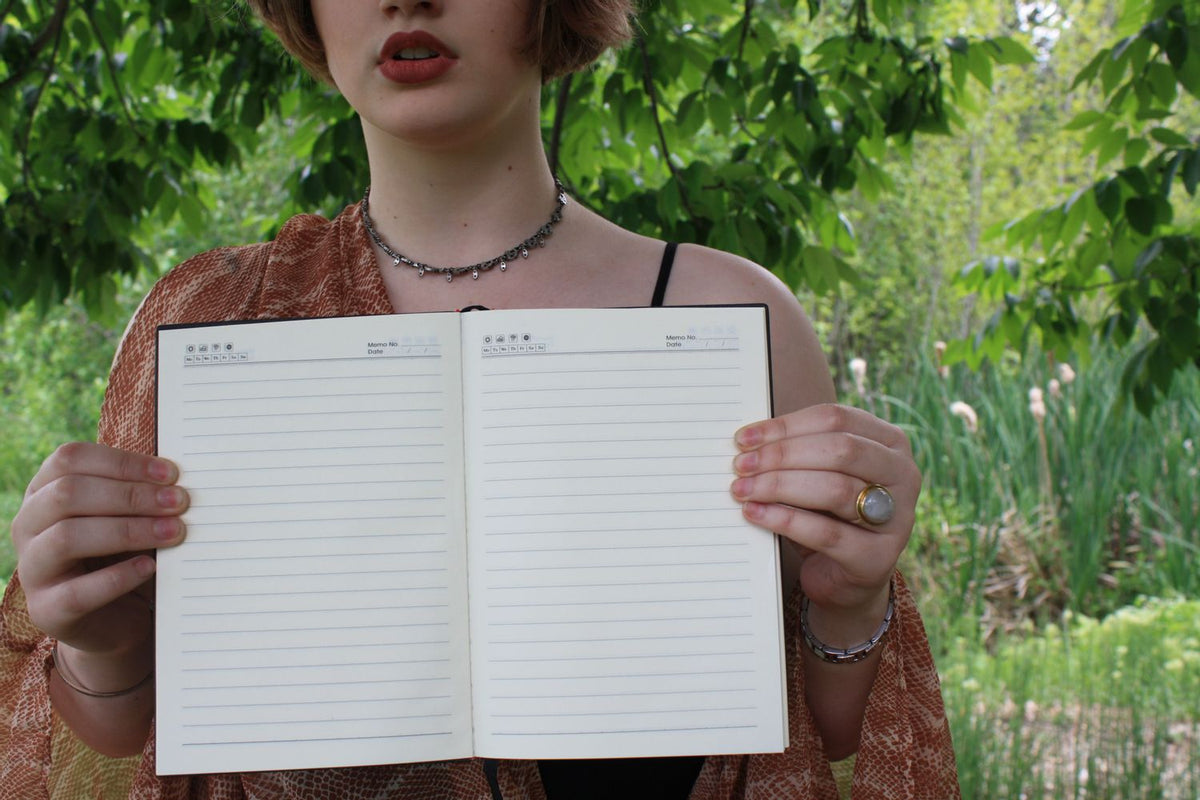 Wooden Journal | Yoga Mandala Inlay