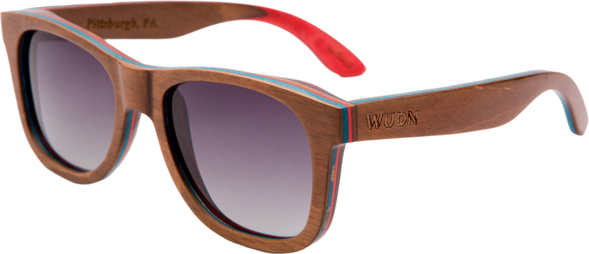 Recycled Skatedeck Jetty Ledge Sunglasses by WUDN