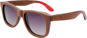Recycled Skatedeck Jetty Ledge Sunglasses by WUDN