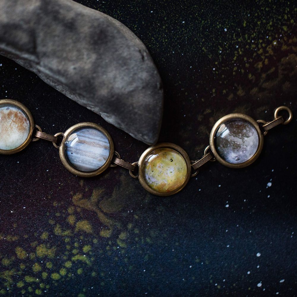 Galilean Moon Bracelet - Jupiter&#39;s Moons
