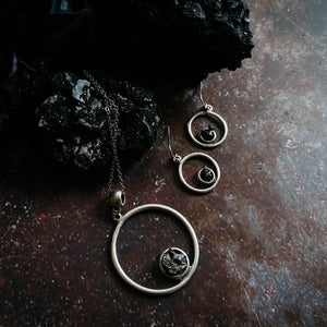 Meteorite Jewelry Set