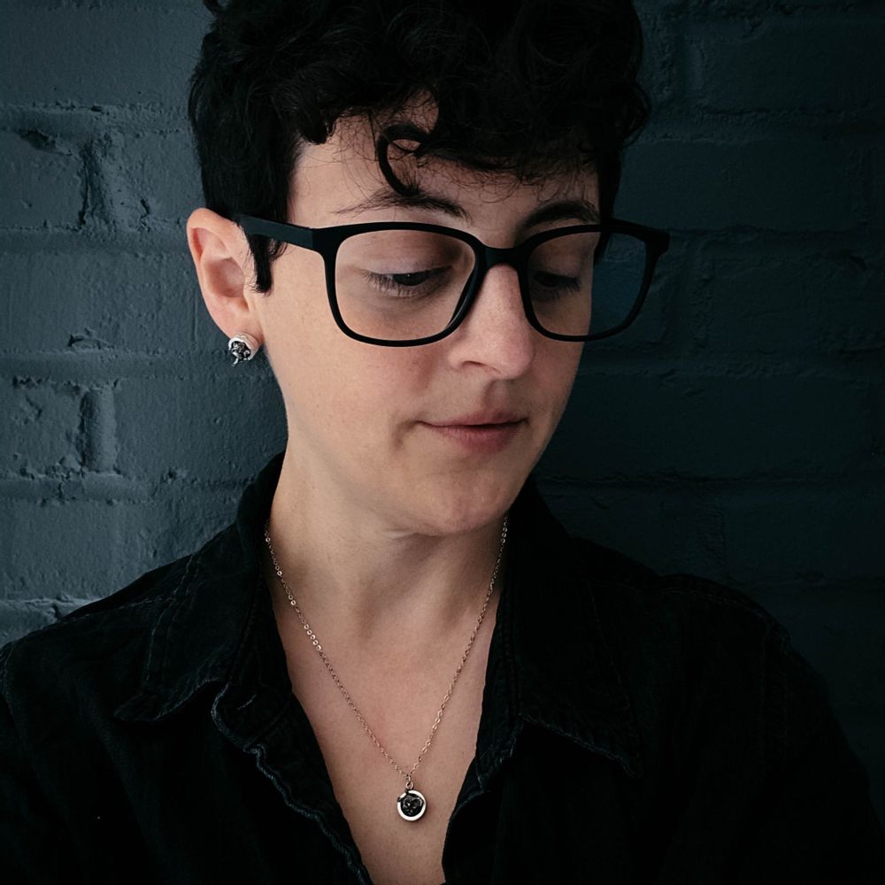 Meteorite Pendant Necklace - Matte Brushed Silver