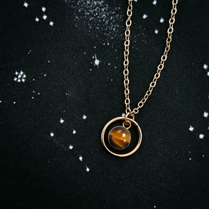 Rings of Saturn Mini Necklace