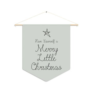 Holiday Pennant - Merry Little Christmas